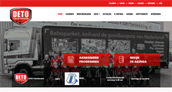 Desktop Screenshot of deto.nl